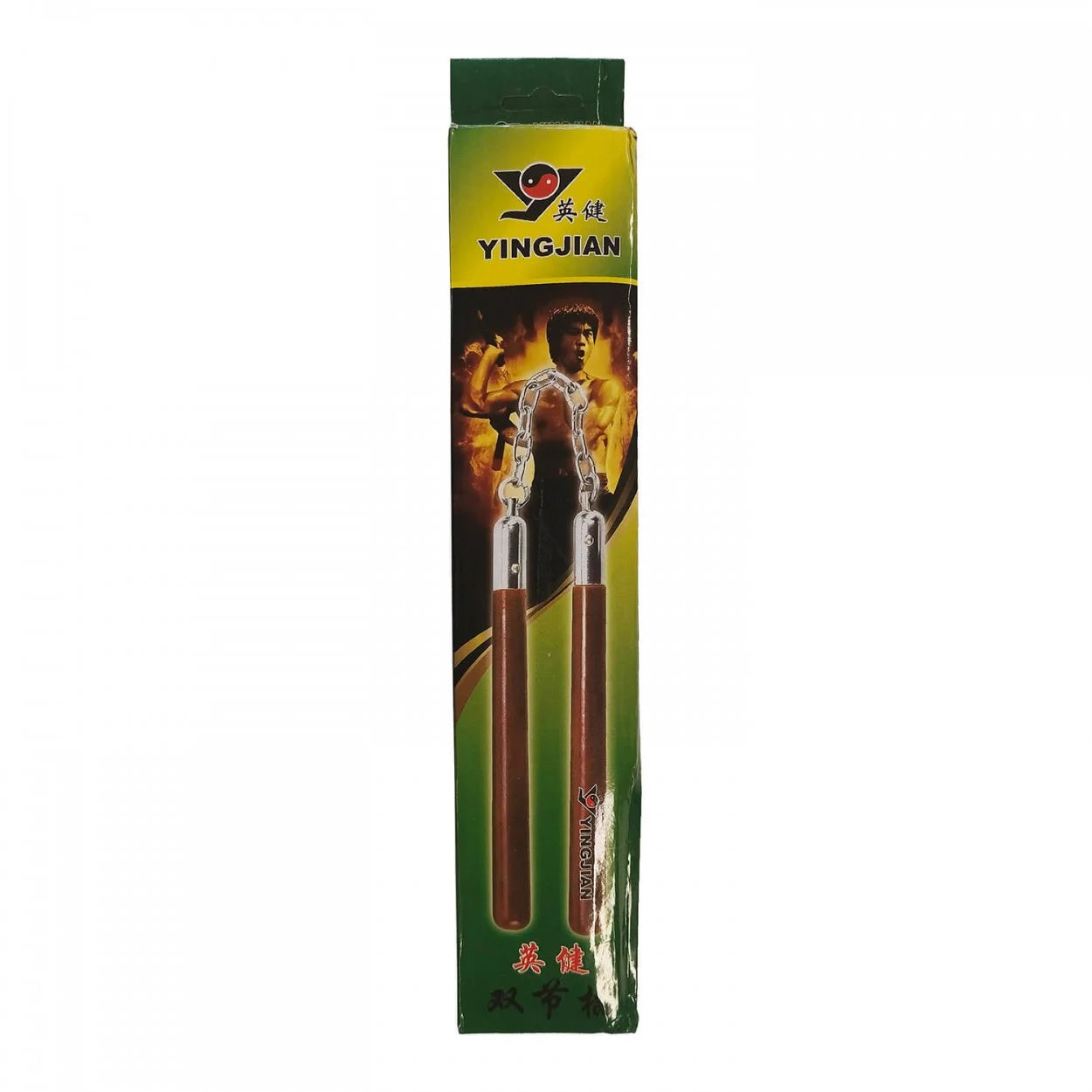 Nunchaku YINGJIAN NATURAL Ξύλινα Αλυσίδα