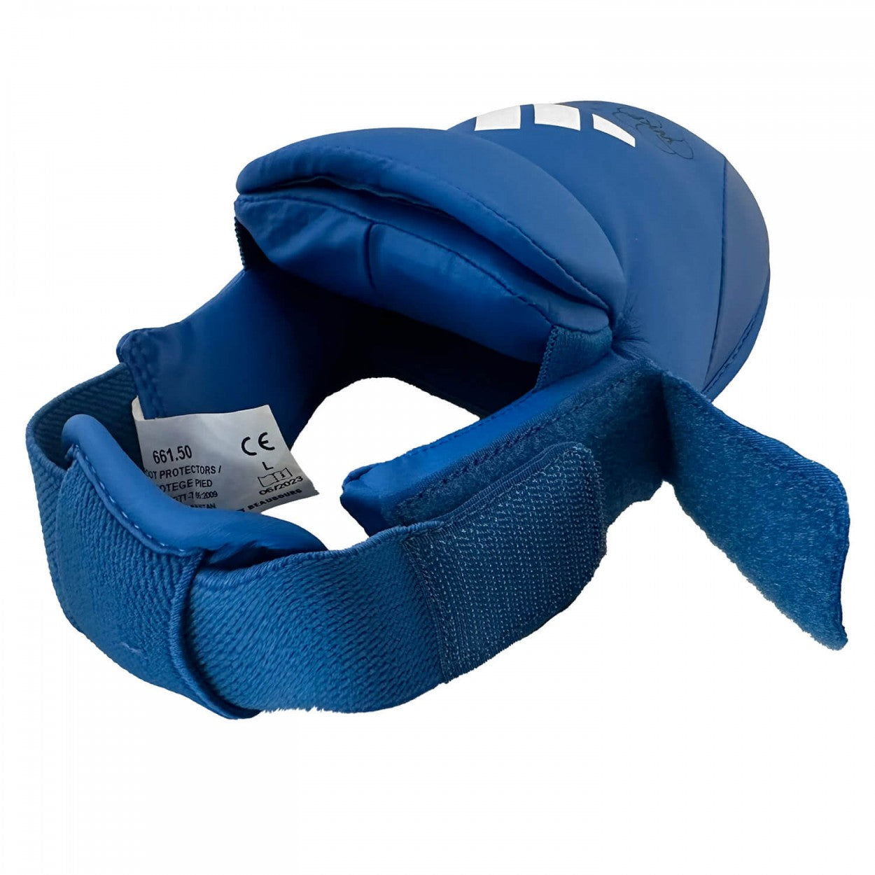 Karate adidas WKF Leg Guards Approved, Blue