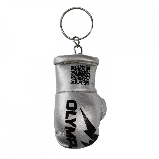 Κρεμαστά ΜΙΝΙ Πυγμαχικά Γάντια Olympus, Αημένιο