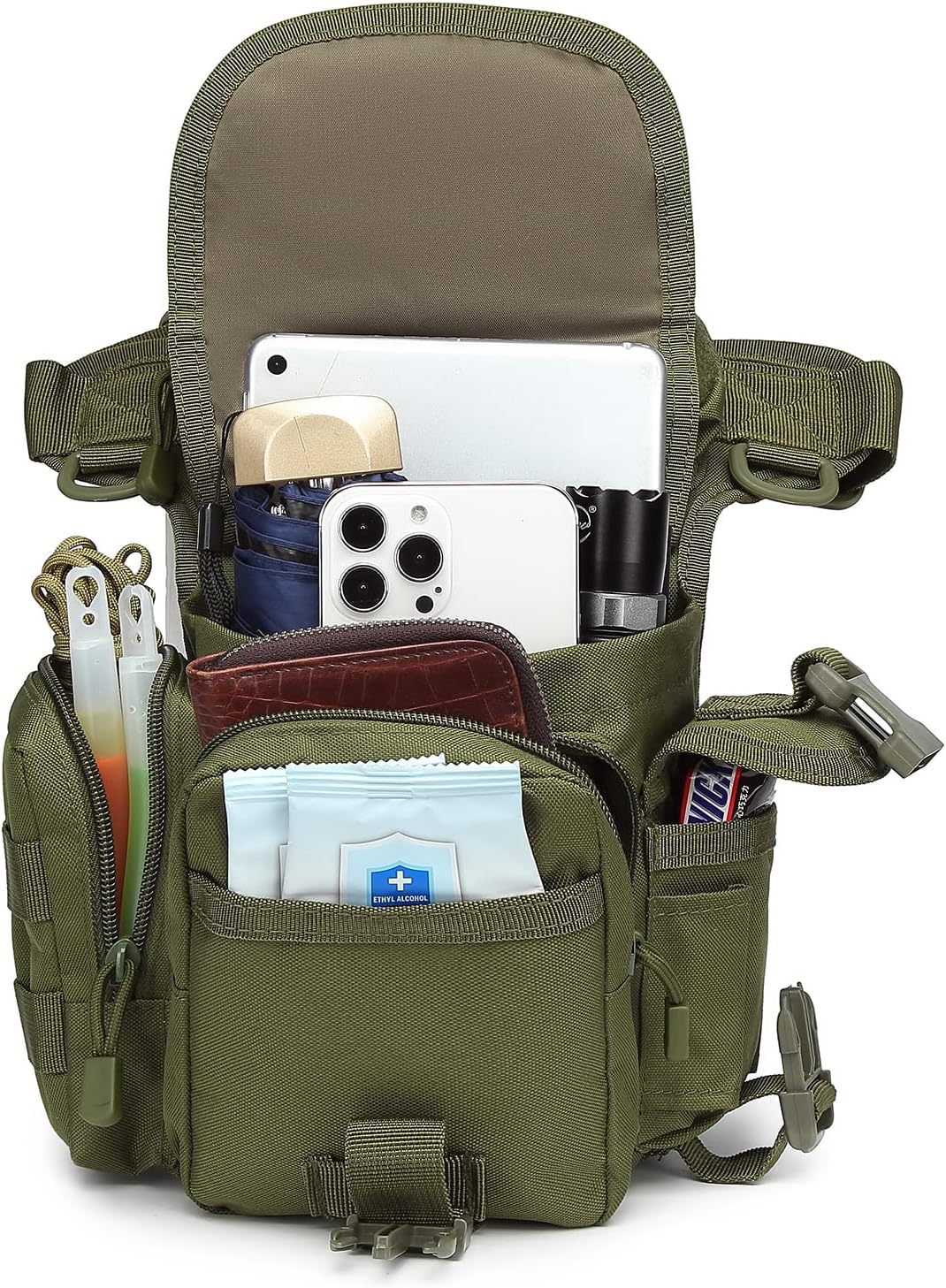 Military Thigh Bag, Khaki