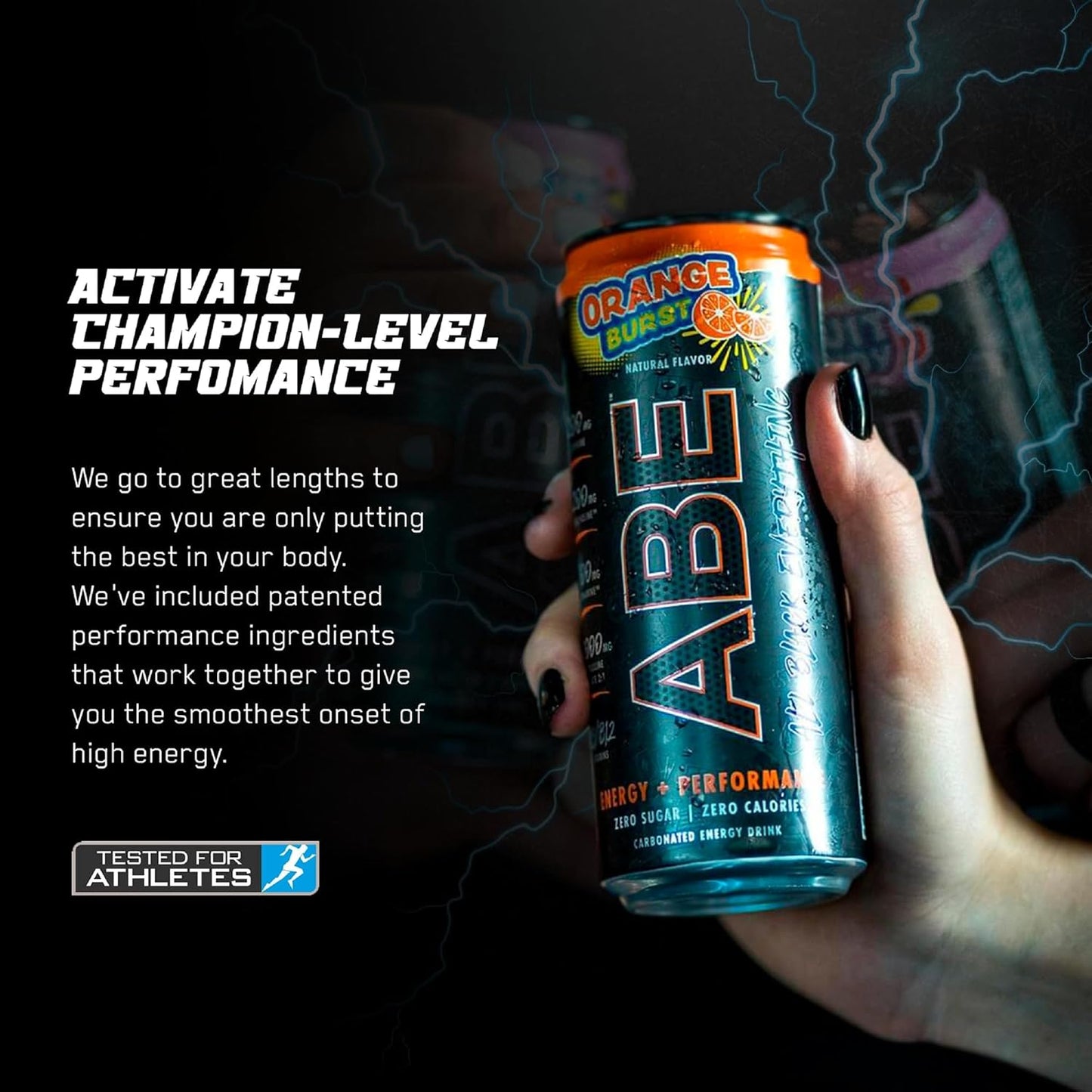 Applied Nutrition ABE Energy + Performance Cans 330ml Orange Burst