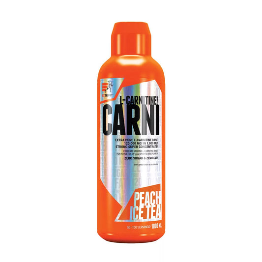 Extrifit L-Carnitine! Carni Συμπλήρωμα Διατροφής με Καρνιτίνη 120000mg Peach Ice Tea
