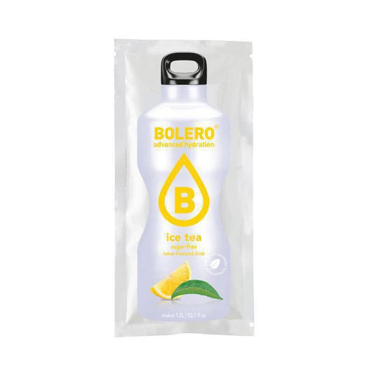 Bolero Χυμός σε Σκόνη 1.5L σε Νερό Ice Tea Λεμόνι Χωρίς Ζάχαρη 8gr