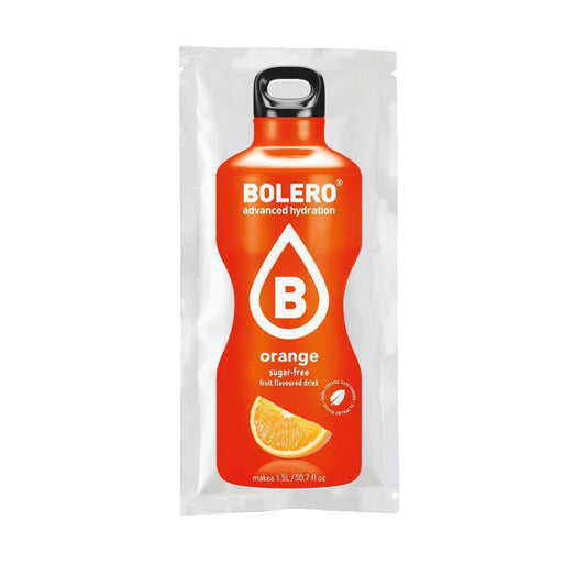 Bolero Χυμός σε Σκόνη 1.5L σε Νερό Πορτοκάλι Χωρίς Ζάχαρη 9gr