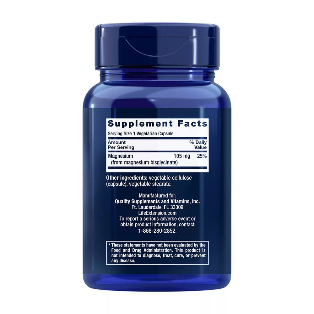 Life Extension Magnesium Glycinate 90 κάψουλες