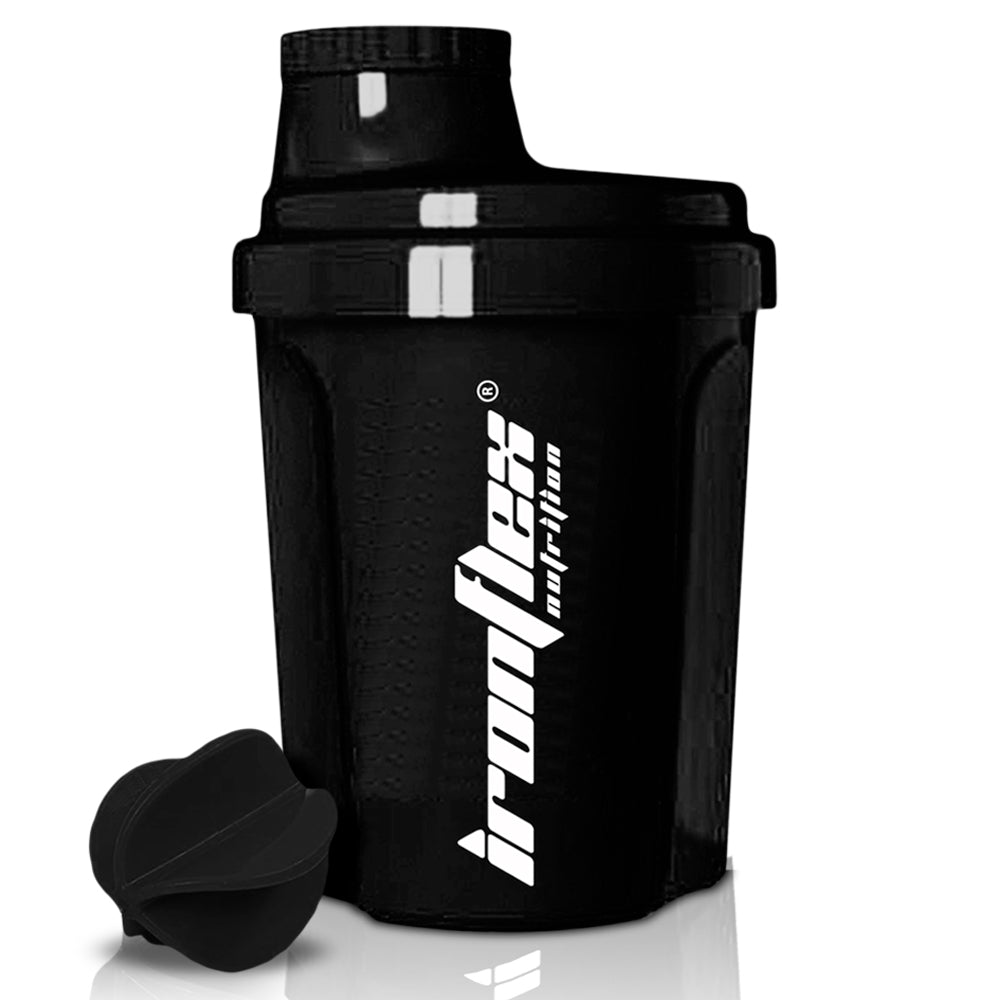 Ironflex Nutrition Nano Shaker Πρωτεΐνης 300ml Πλαστικό Μαύρο
