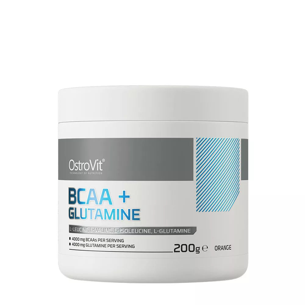 OstroVit BCAA + Glutamine 200gr Πορτοκάλι