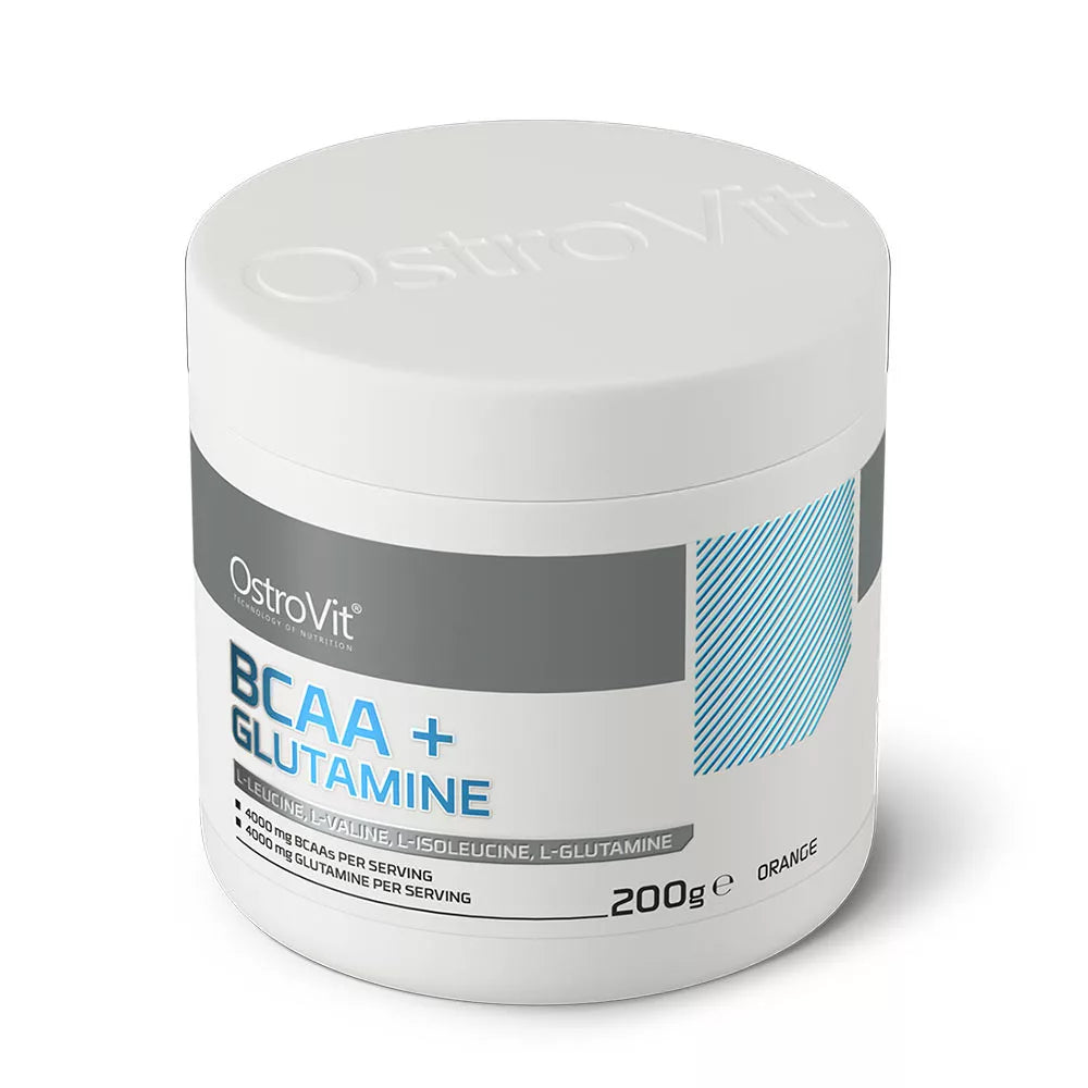 OstroVit BCAA + Glutamine 200gr Πορτοκάλι