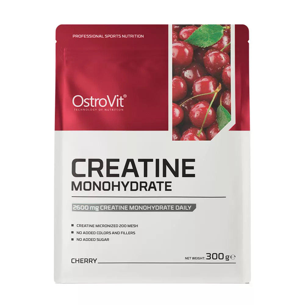 OstroVit Creatine Monohydrate 300 g – Γεύση Κεράσι