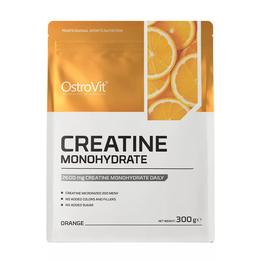 OstroVit Creatine Monohydrate 300 g – Γεύση Πορτοκάλι