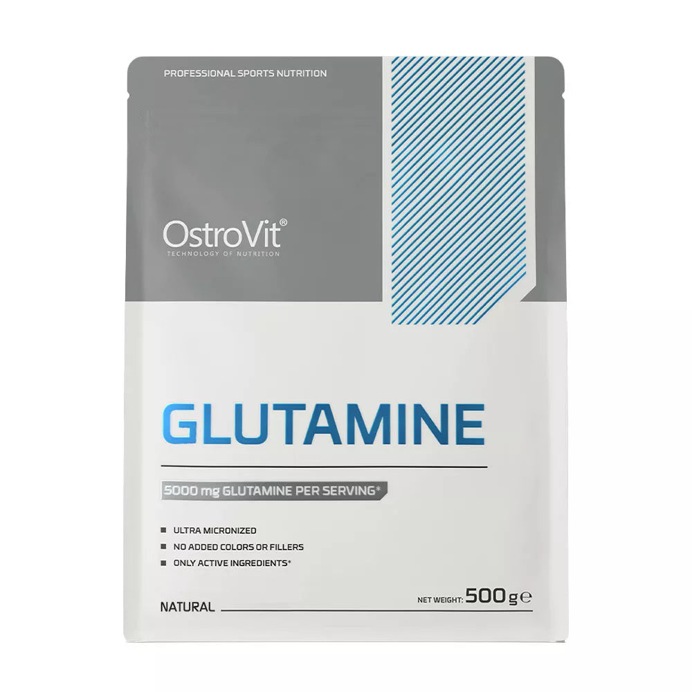 OstroVit Glutamine – Καθαρή L-Γλουταμίνη σε Σκόνη (500g, Natural)