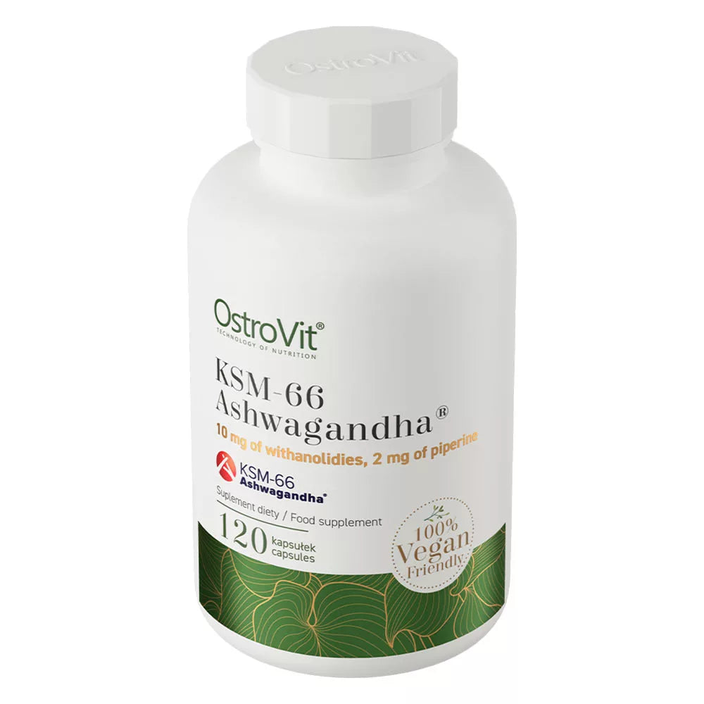 OstroVit KSM-66 Ashwagandha® VEGE – 120 Κάψουλες