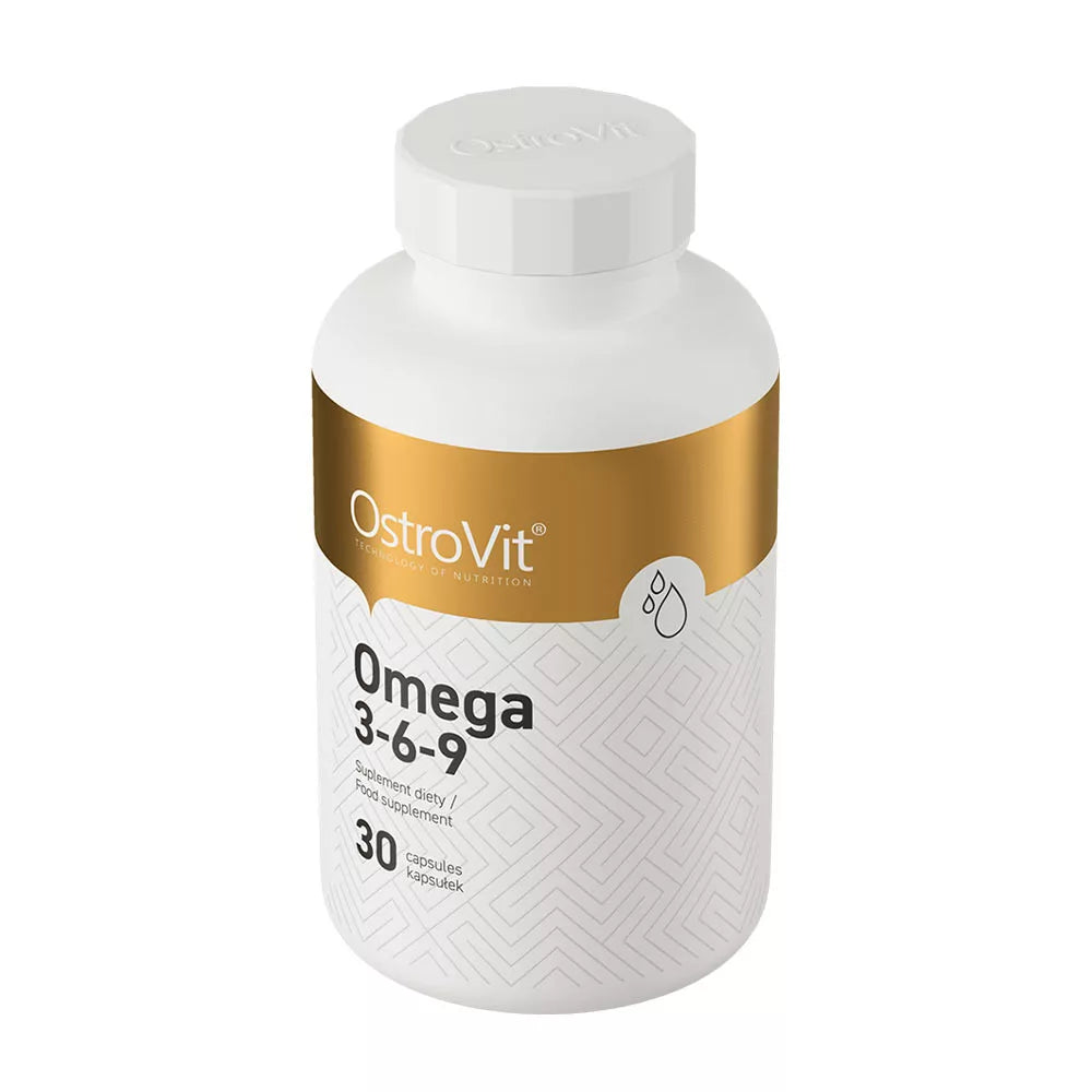 OstroVit Omega 3-6-9 30 Κάψουλες Λιπαρών Οξέων για Καρδιά & Εγκέφαλο