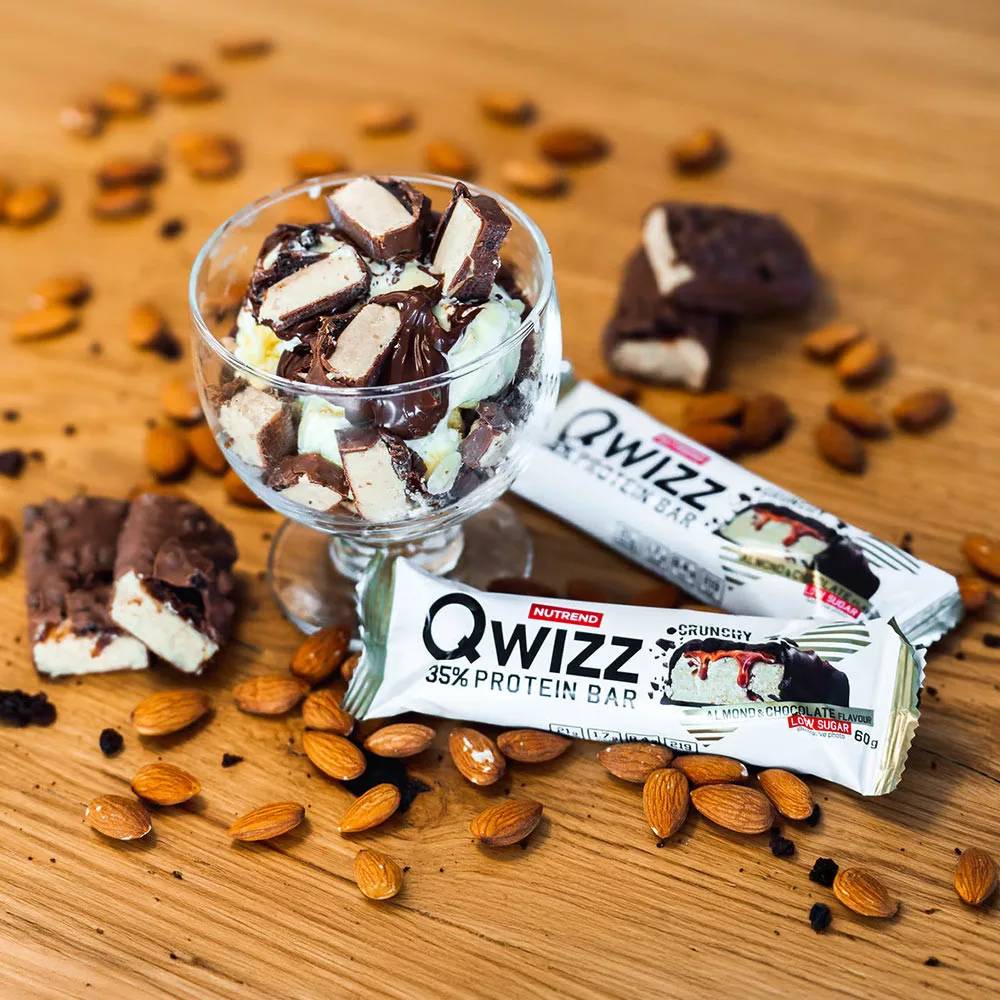 Nutrend Qwizz Protein Bar – Cookies & Cream (1 Bar, 60 g)