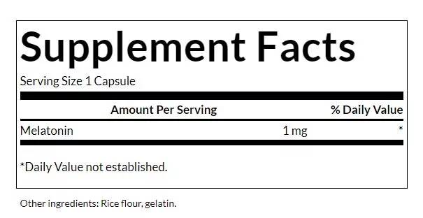 Swanson Melatonin – 120 Κάψουλες
