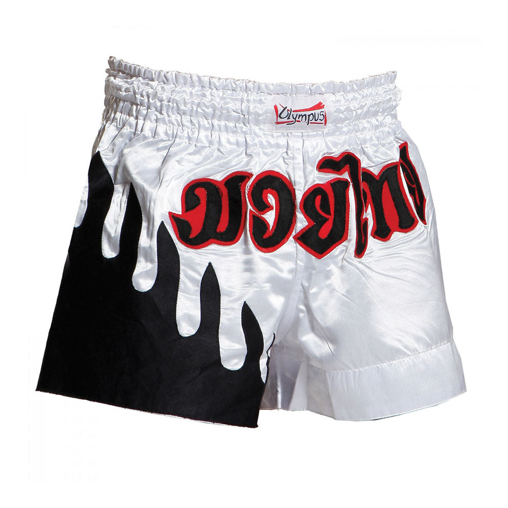 Olympus Shorts - Flame on Right Leg