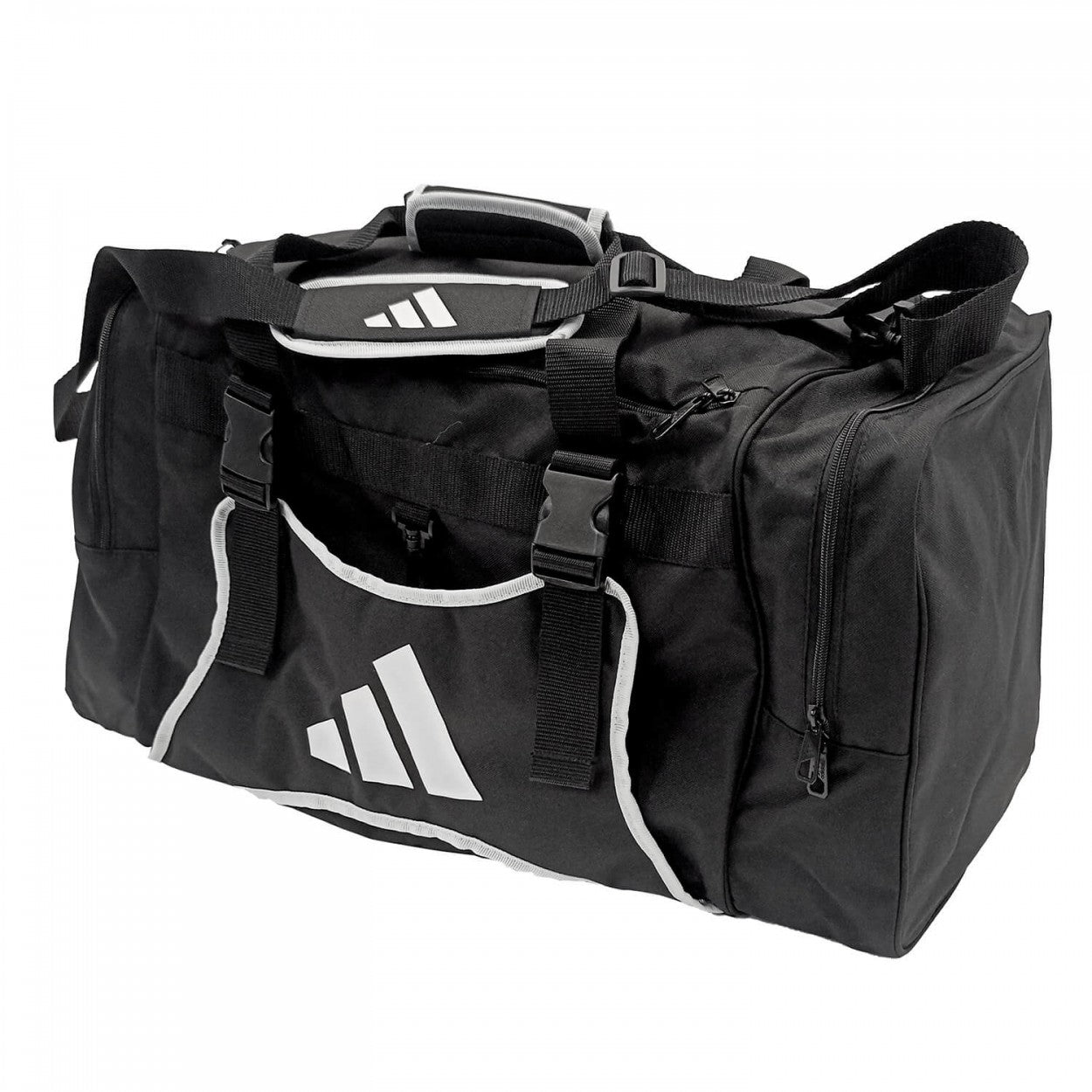adidas TEAM TAEKWONDO Sports Bag with Chest Pocket Large, Black