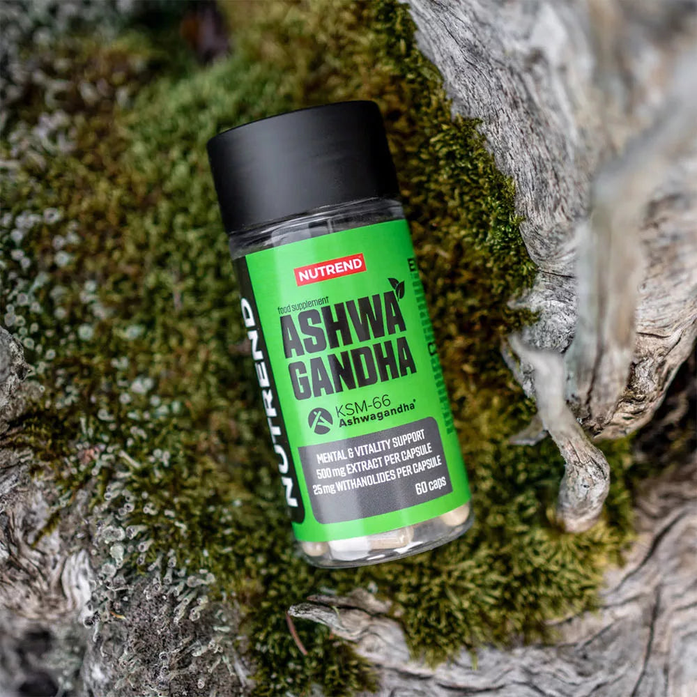 Nutrend Ashwagandha KSM-66 (60 κάψουλες) – Για Απόδοση & Χαλάρωση
