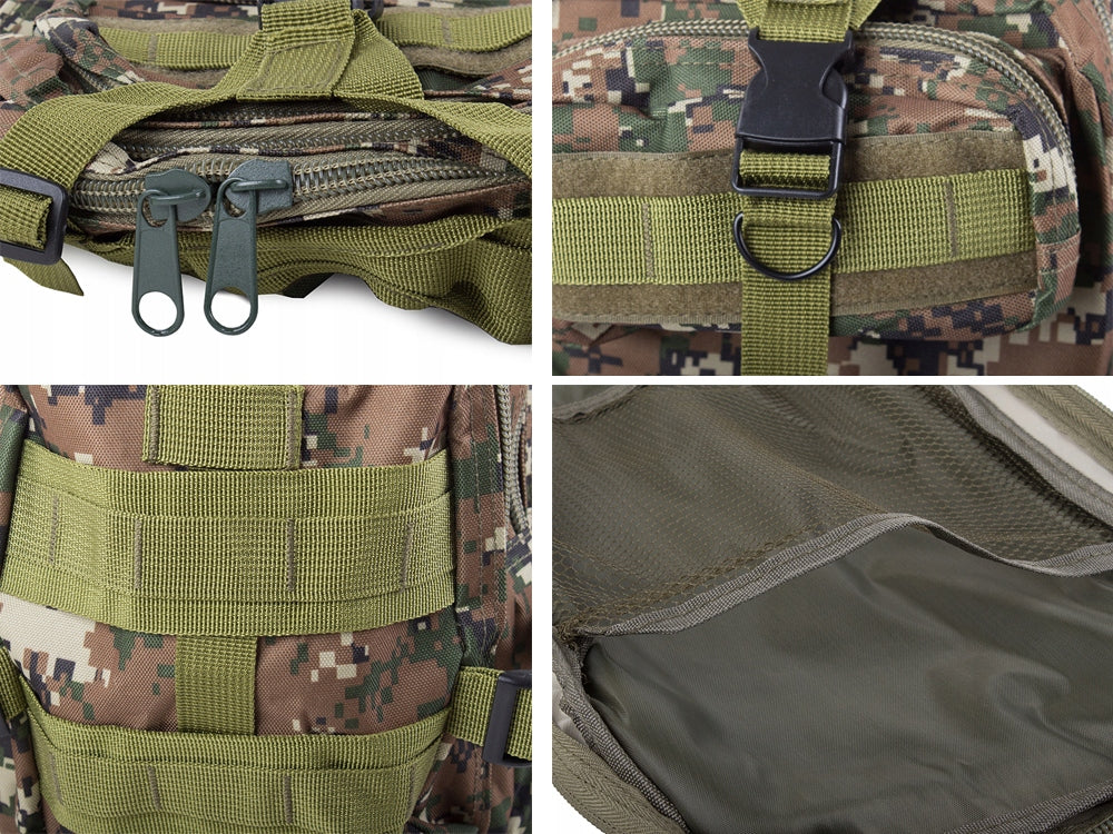 Tactical military backpack military survival 30l, Camo