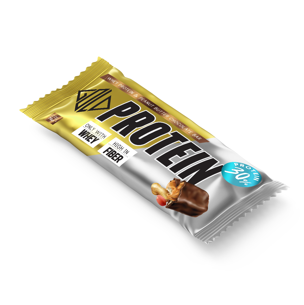 GoldTouch Nutrition Μπάρα με 30% Πρωτεΐνη & Γεύση Σοκολάτα 70gr