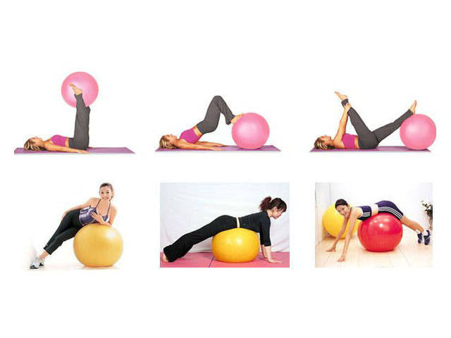 Pilates Ball 65cm in Blue Color