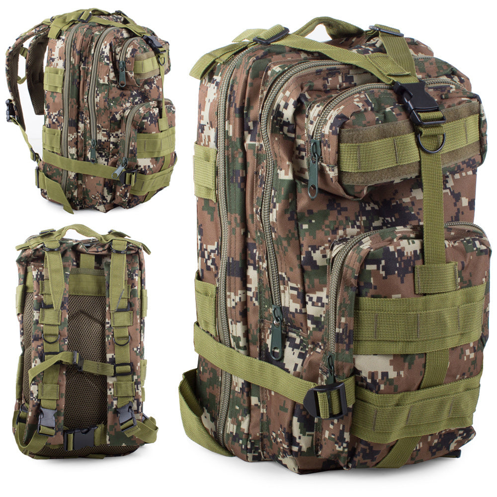 Tactical military backpack military survival 30l, Camo