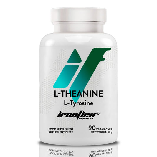 IronFlex L-Theanine + L-Tyrosine - 90 Φυτικές Κάψουλες