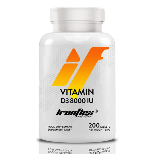 Ironflex Nutrition Βιταμίνη D 8000iu 200 ταμπλέτες