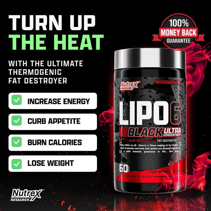 Nutrex Lipo 6 Black Ultra Concentrate Extreme 60 κάψουλες