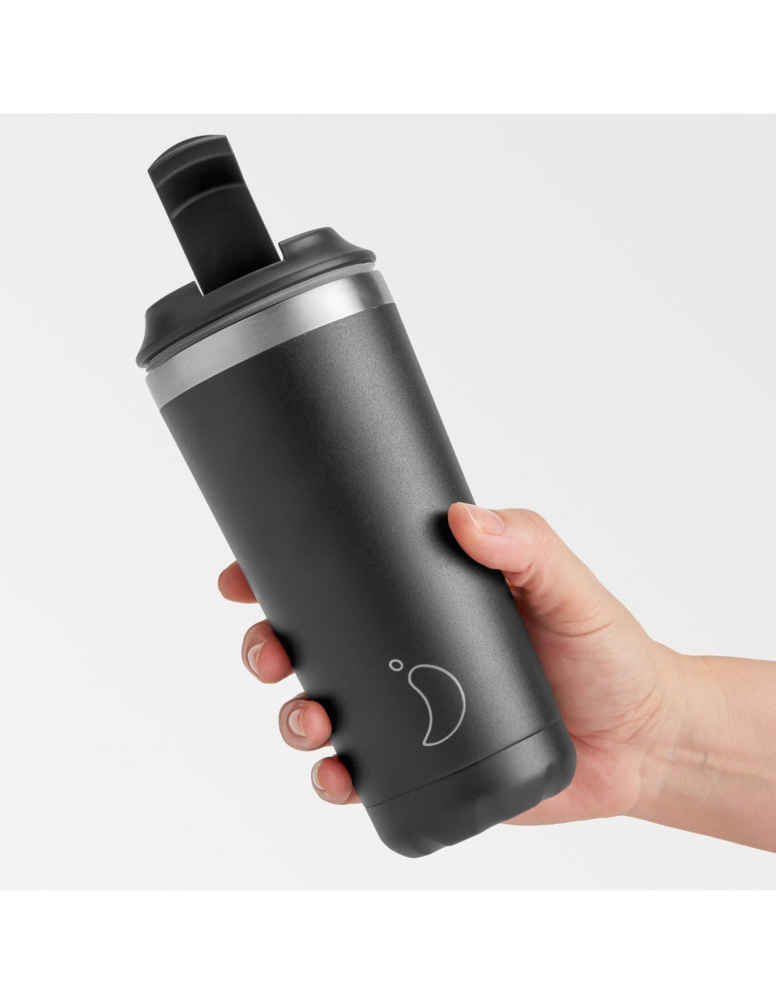 Chilly's Κούπα Θερμός Ανοξείδωτο BPA Free 500ml Black