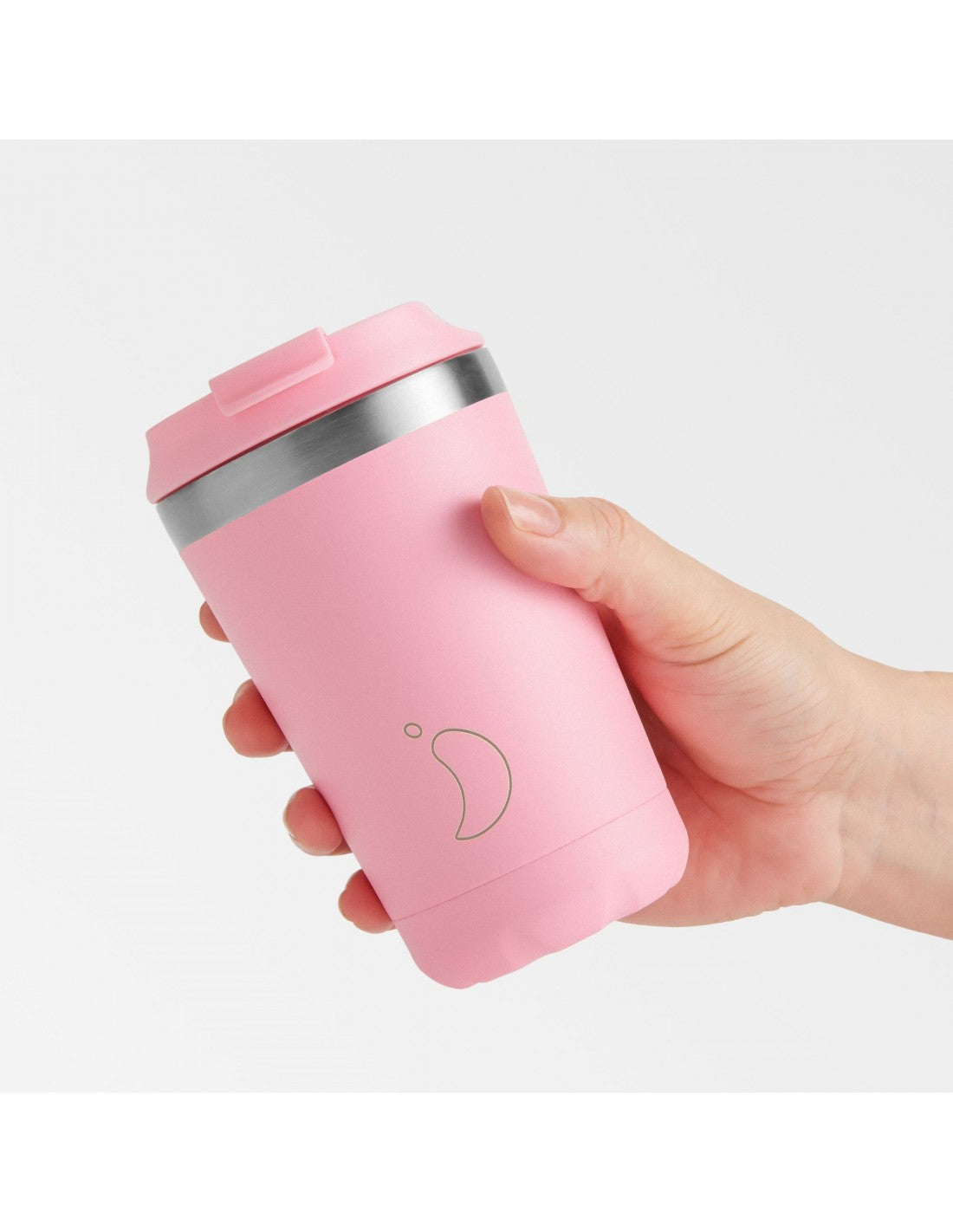 Chilly's Original Κούπα Θερμός Ανοξείδωτο BPA Free 340ml Pastel Pink