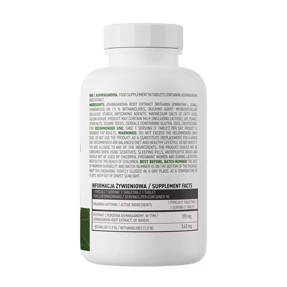 OstroVit Ashwagandha VEGE – 90 Tablets
