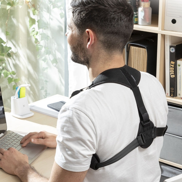 InnovaGoods Verppal Back Splint in Black