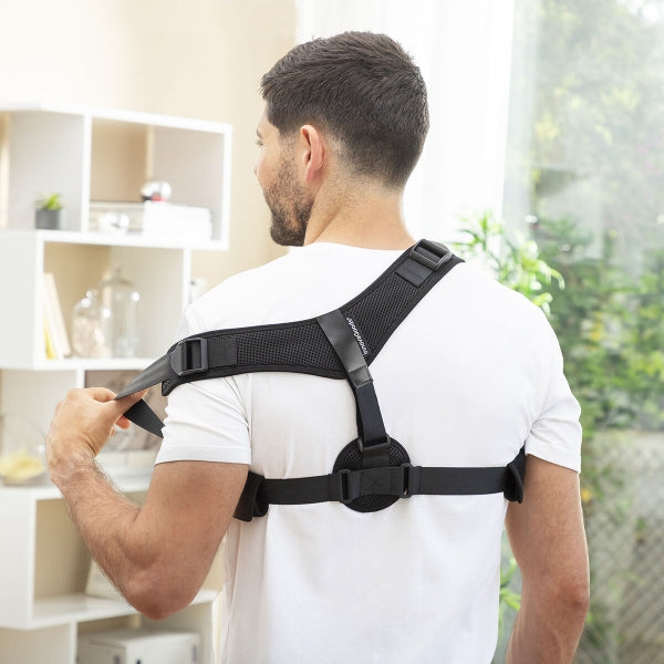 InnovaGoods Verppal Back Splint in Black