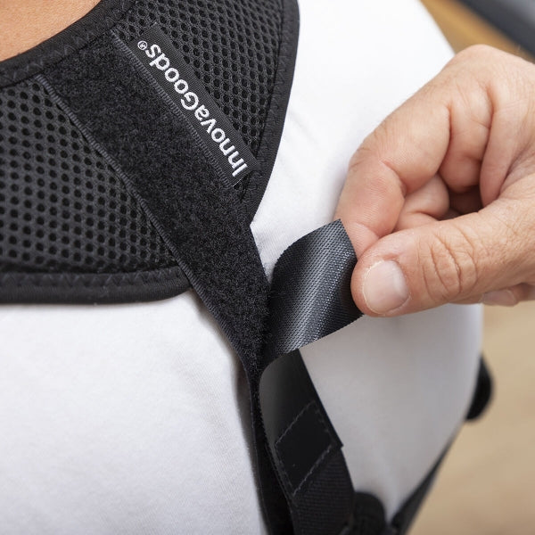 InnovaGoods Verppal Back Splint in Black
