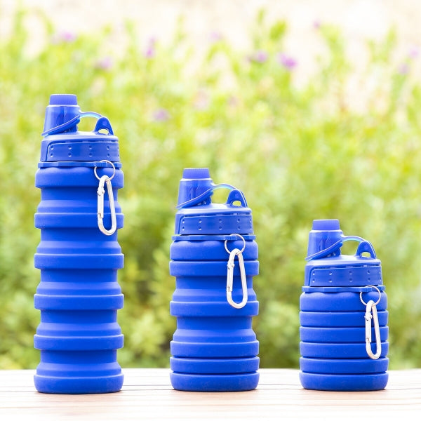 Bentle InnovaGoods collapsible silicone bottle