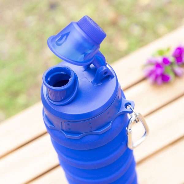 Bentle InnovaGoods collapsible silicone bottle