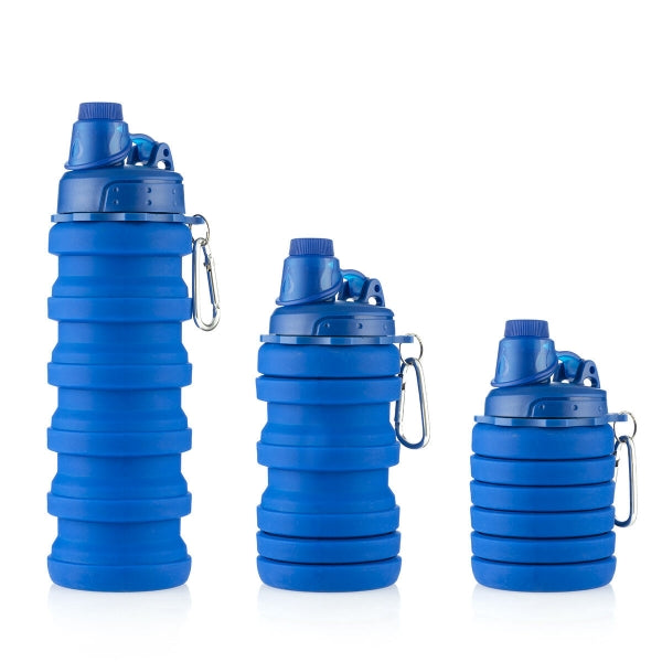 Bentle InnovaGoods collapsible silicone bottle