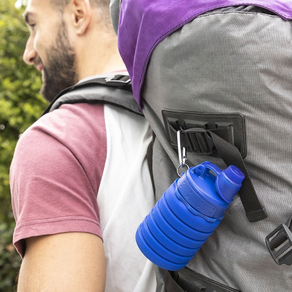Bentle InnovaGoods collapsible silicone bottle