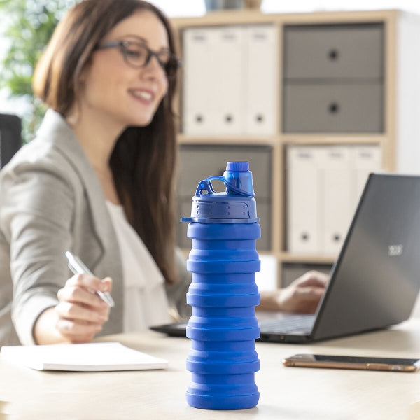 Bentle InnovaGoods collapsible silicone bottle