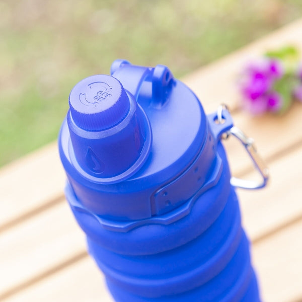Bentle InnovaGoods collapsible silicone bottle