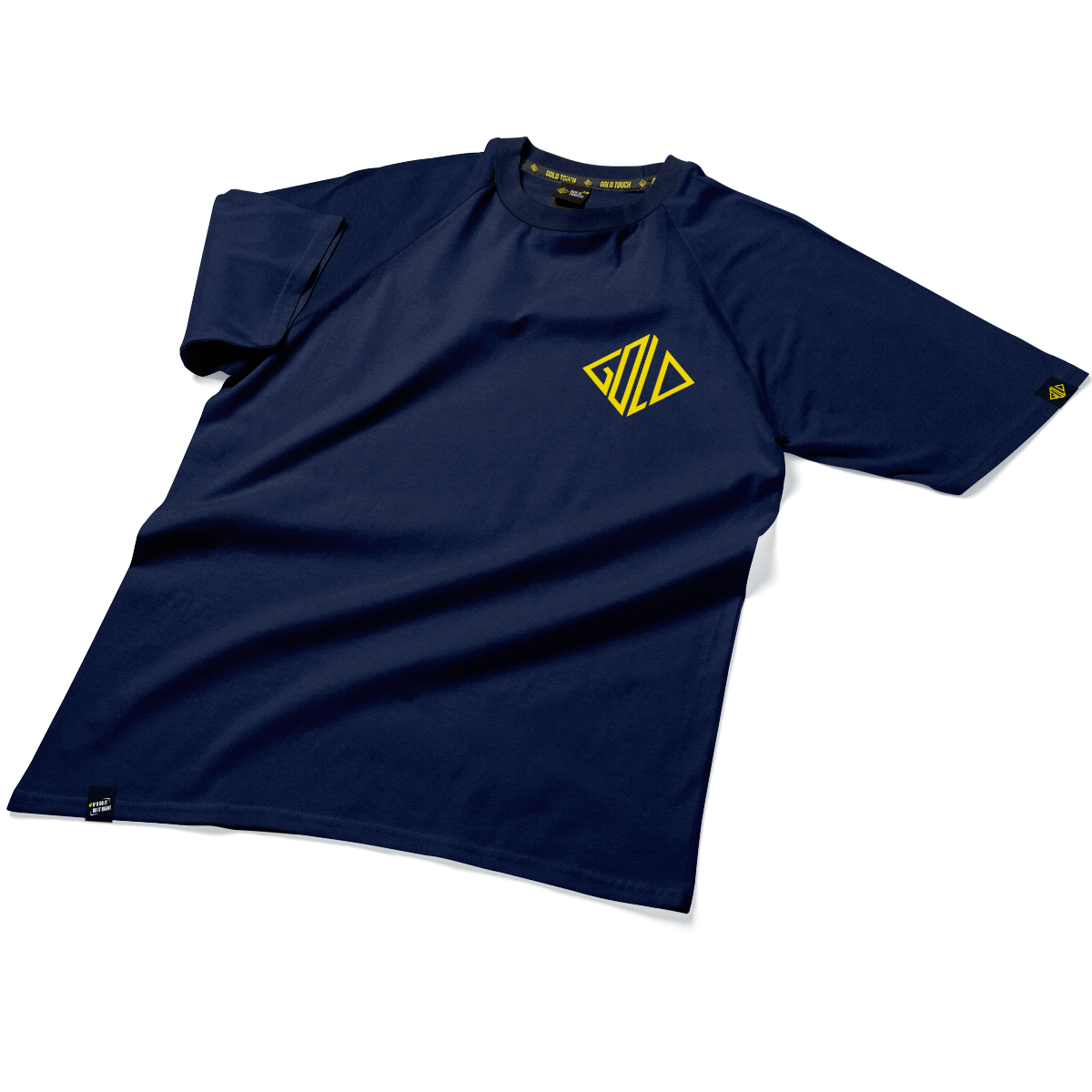 T-shirt GOLD blue- GoldTouch Wear