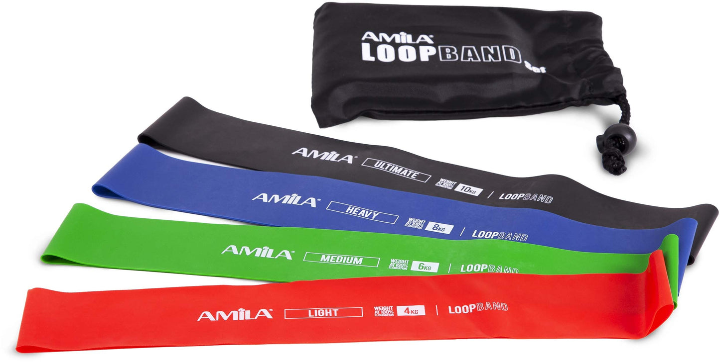 Σετ Λάστιχα Αντίστασης AMILA SMALL LOOPBAND (Light - Ultimate)