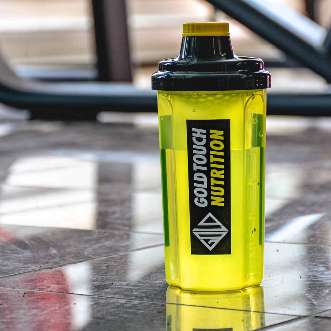 GoldTouch Nutrition Shaker Πρωτεΐνης 500ml Πλαστικό Κίτρινο