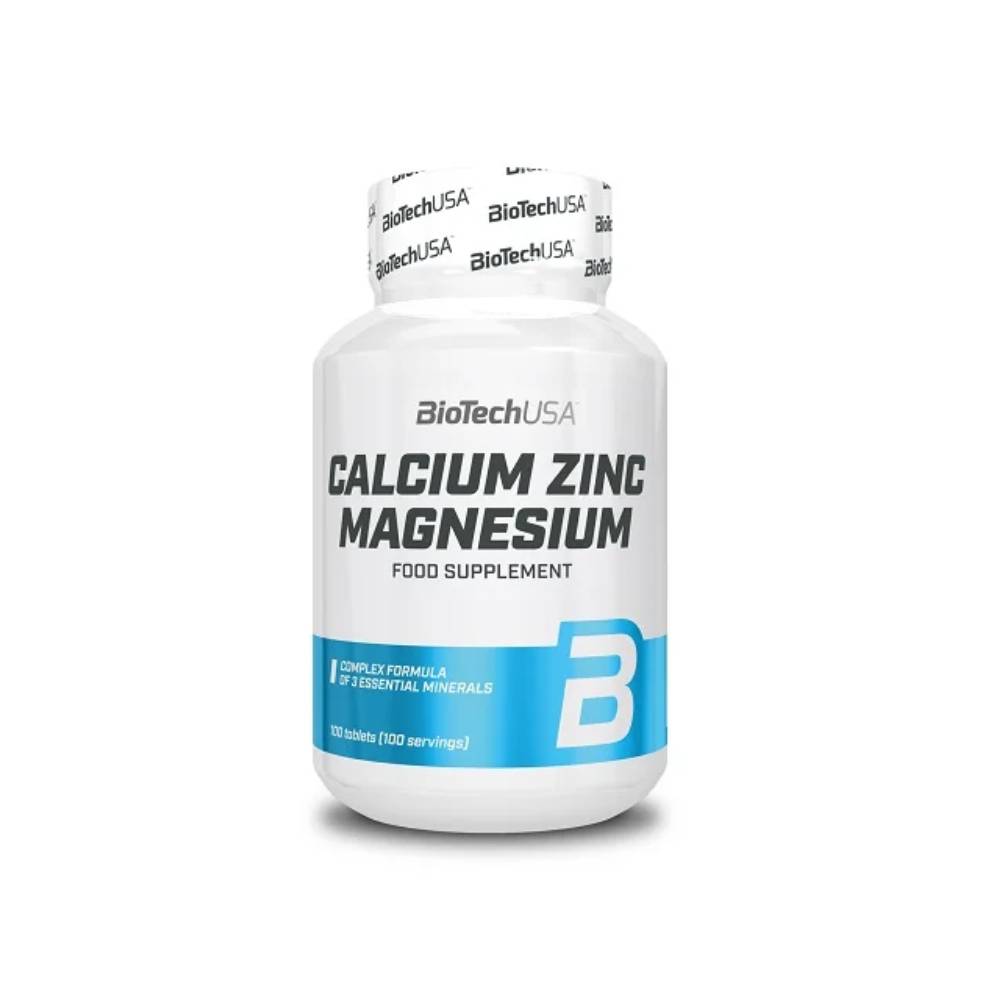BioTech Calcium Zinc Magnesium - 100 Tabl.