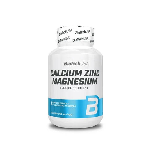 BioTech Calcium Zinc Magnesium - 100 Tabl.