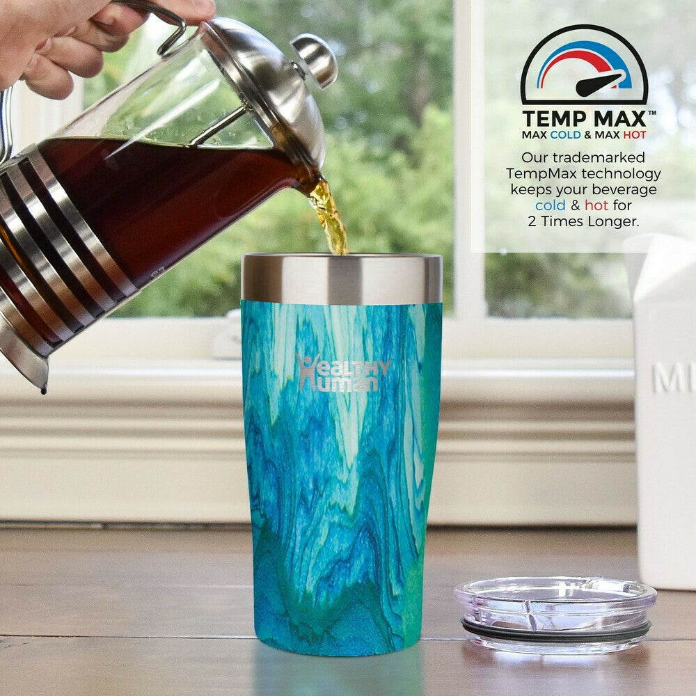 Healthy Human Cruiser Tumbler Bora Bora Ποτήρι Θερμός με Καλαμάκι 0.59lt