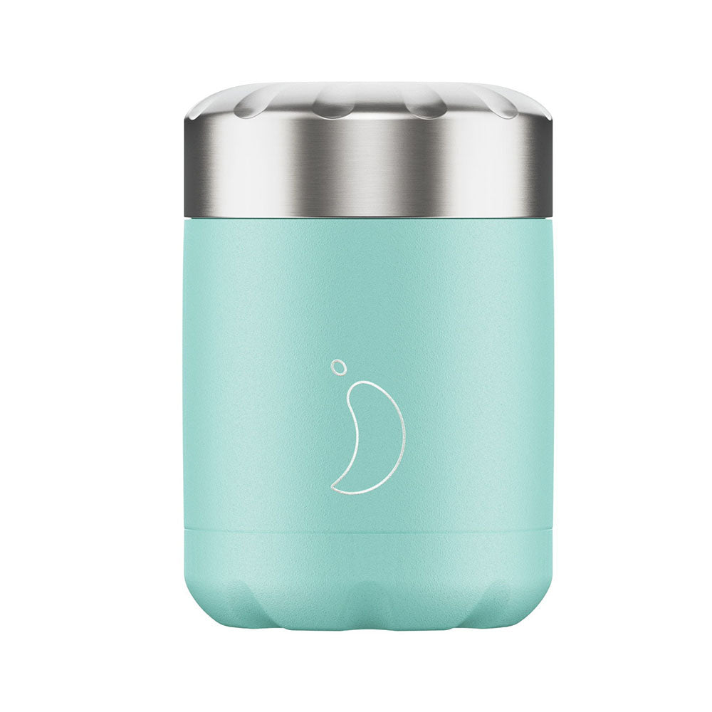 Chilly's Δοχείο Φαγητού Θερμός Inox Pastel Green 300ml