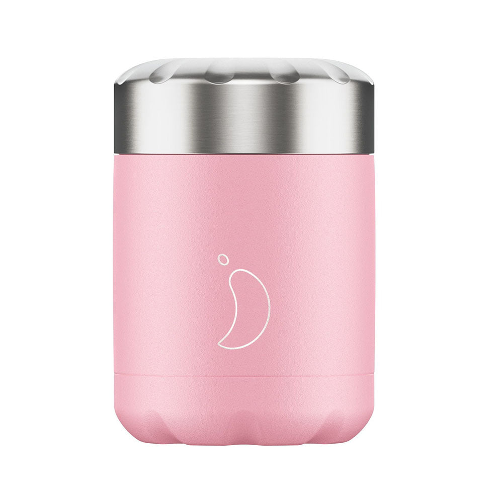Chilly's Δοχείο Φαγητού Θερμός Inox Pastel Pink 300ml