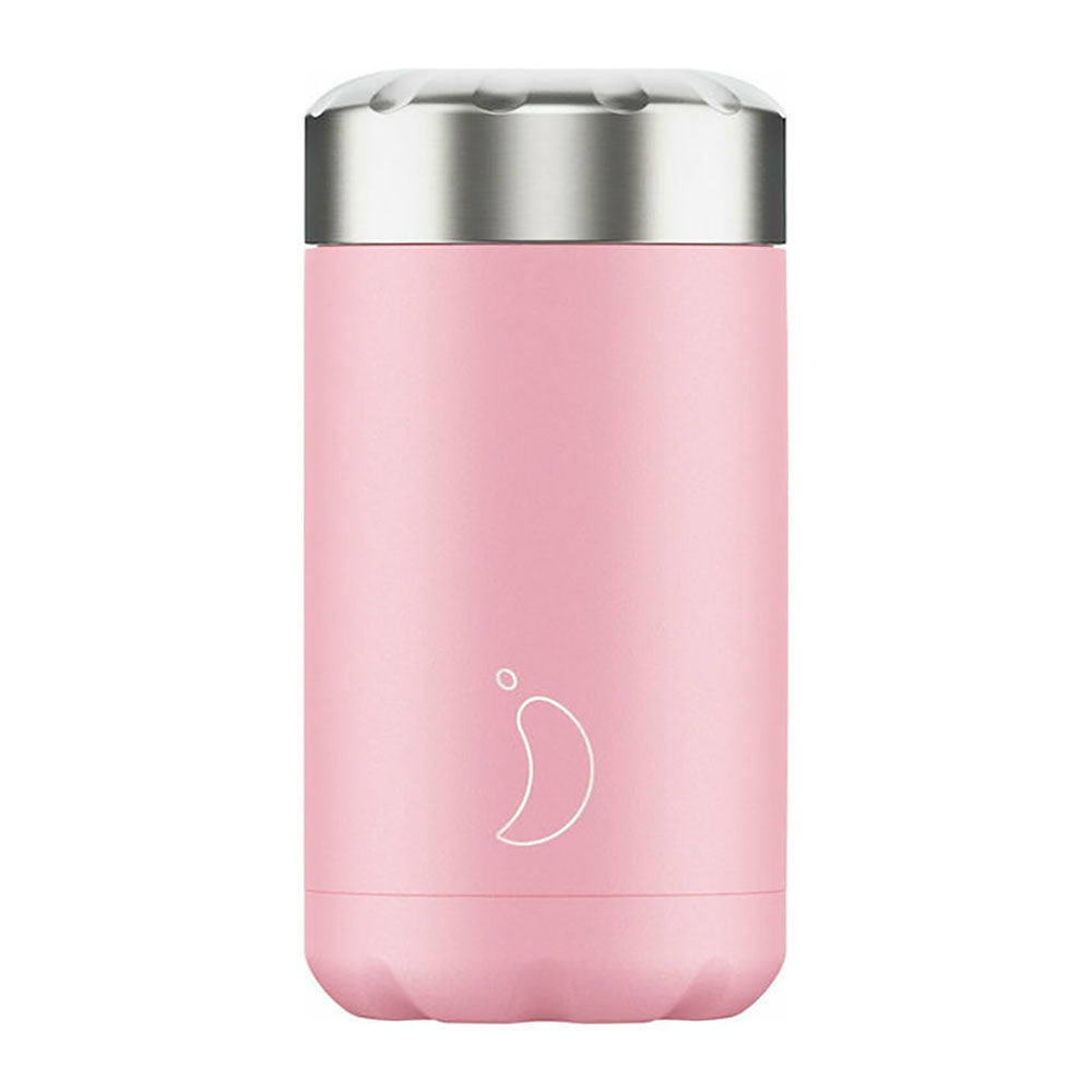 Chilly's Δοχείο Φαγητού Θερμός Inox Pastel Pink 500ml